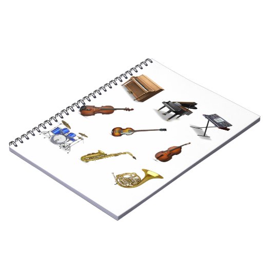 Μουσικά ορ γ α ν notitieboek (Linkerzijde)