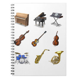 Μουσικά ορ γ α ν notitieboek