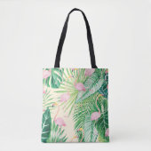 Μ Beauful Flamingos Tote Bag (Voorkant)