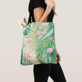 Μ Beauful Flamingos Tote Bag (Dichtbij)