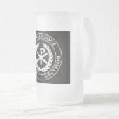 ΧΡ+SPQR Poculum Matglas Bierpul (Voorkant rechts)