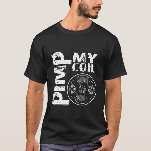 Ω VAPE-Shirt | Pimp My Coil Vape | VapeGoat™ T-shirt (Voorkant)