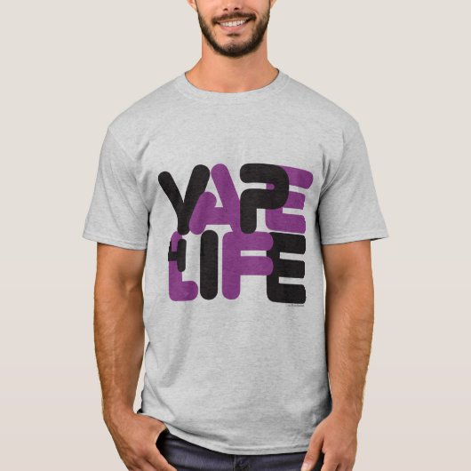 Ω VAPE-Shirt | Vape 4 Life | VapeGoat™ T-shirt (Voorkant)