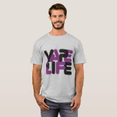 Ω VAPE-Shirt | Vape 4 Life | VapeGoat™ T-shirt (Voorkant volledig)
