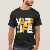 Ω VAPE-Shirt | Vape 4 Life | VapeGoat™ T-shirt (Voorkant)