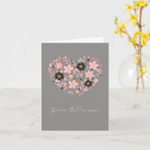 χρόνια πολλά μαμά, Griekse Moederdag  Kaart (Gele Bloem)