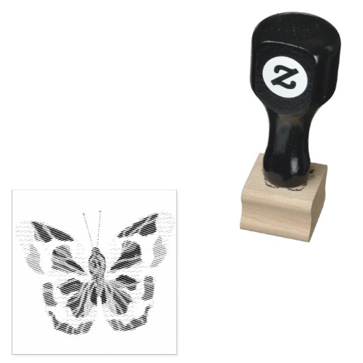 Бабоч ка. Вари ант1 Rubberstempel (Gestempeld)