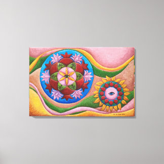 В о op het moment dat de н zich ш op het moment da canvas afdruk