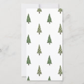 Зимна Коледна Картичка със Снежно Селце  (Achterkant)