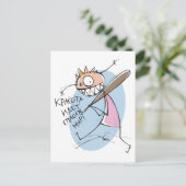 К раисотsteken bijдwaarde bij het herstellen vanа  briefkaart (Staand voorkant)