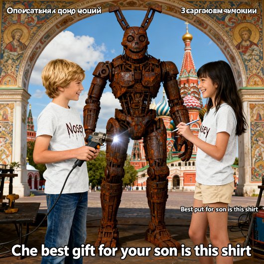 Легендарный Ужас Эхолокации Аниматроника Нози Tri-Blend Shirt