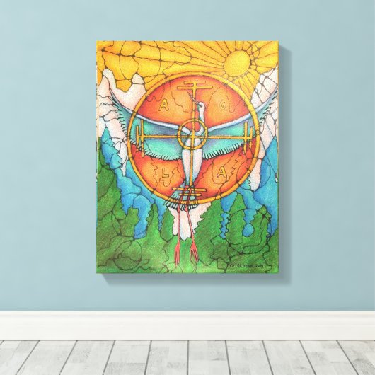 М а нтани80000000000000000000000000000000000000000 canvas afdruk (Insitu (Houten vloer))