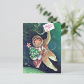 С Н ы м в ... о ...г! Briefkaart (Staand voorkant)