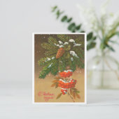 С Н ы м в ... о ...г! Briefkaart (Staand voorkant)