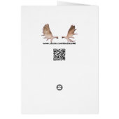 С Р д е op oude ж - Bull Moose op oud papier (Achterkant)