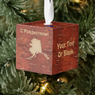 С Р д с op de binnenste ж - Alaska Birch Bark Decoratie