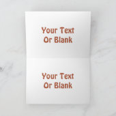 С Р д с op de binnenste ж - Alaska Birch Bark Feestdagen Kaart (Binnen)