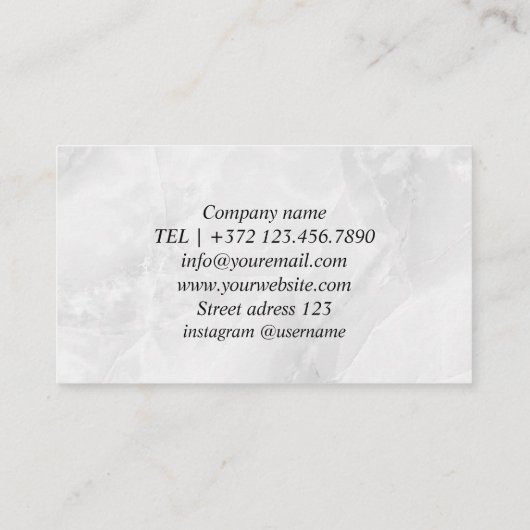 С тв steken хр888888888888аоаnogниежизниСтраховойа Visitekaartje (Achterkant)