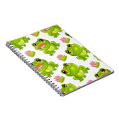 С cartoon kikkers notitieboek (Rechterzijde)