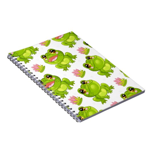 С cartoon kikkers notitieboek (Rechterzijde)