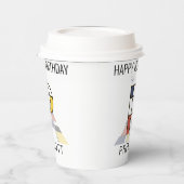 С ol Neoplasticisme Style Monogram. Brief P Papieren Bekers (Links)