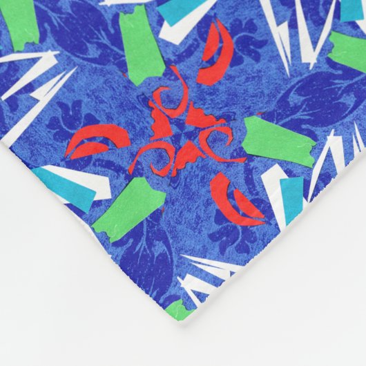 С sneeuwvlokken fleece deken (Hoek)