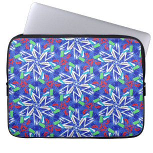 С sneeuwvlokken laptop sleeve