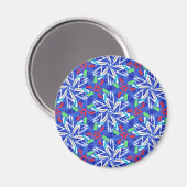 С sneeuwvlokken magneet (Voorkant / Achterkant)