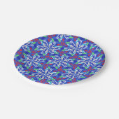 С sneeuwvlokken papieren bordje (Gekanteld)