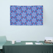 С sneeuwvlokken spandoek (Beurs)