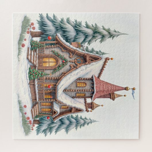 Сkerstpuzzel Legpuzzel (Horizontaal)