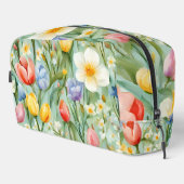 СKleurrijk lente bloemenveld. Schilderen Toilettasje (Rechterhoek)