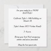 Сkleurrijke verjaardagsfeestje kunst kaart (Achterkant)