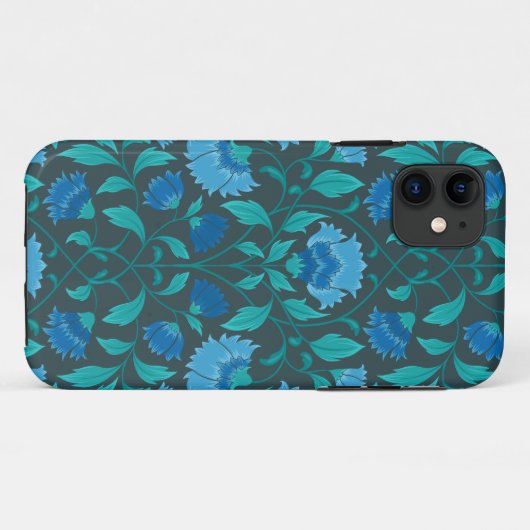 Сkorenbloempatroon Case-Mate iPhone Case (Achterkant (horizontaal))