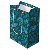 Сkorenbloempatroon Medium Cadeauzakje (Voorkant Gekanteld)