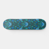 Сkorenbloempatroon Persoonlijk Skateboard (Horizontaal)