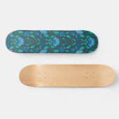 Сkorenbloempatroon Persoonlijk Skateboard (Horizontaal)