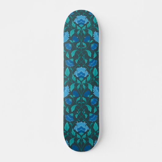 Сkorenbloempatroon Persoonlijk Skateboard (Voorkant)