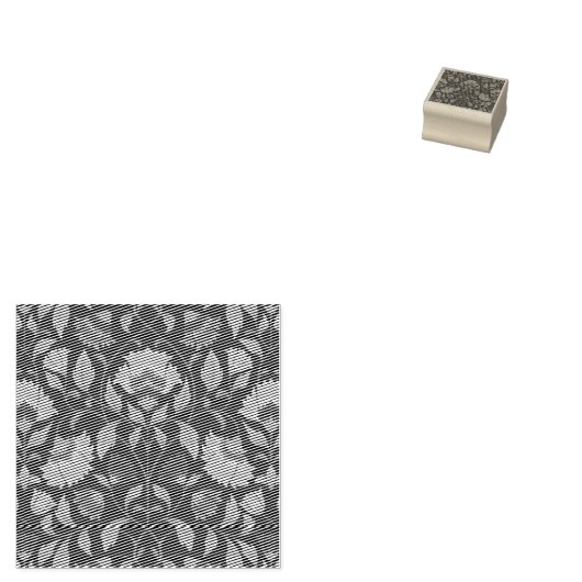 Сkorenbloempatroon Rubberstempel (Gestempeld)