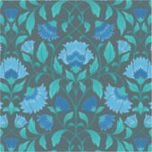 Сkorenbloempatroon Sticker (Voorkant)