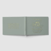 Сustom Foil Funeral Memorial Guest Book Gastenboek (Volledig)