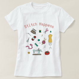 Сustom Naaien & Crafting Tools T-Shirt