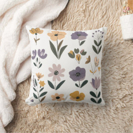 СVerzameling van vectorbloemen Sierkussen