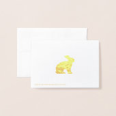 Х р ссто! - Oekraïense Pasen Folie Kaarten (Met envelop)