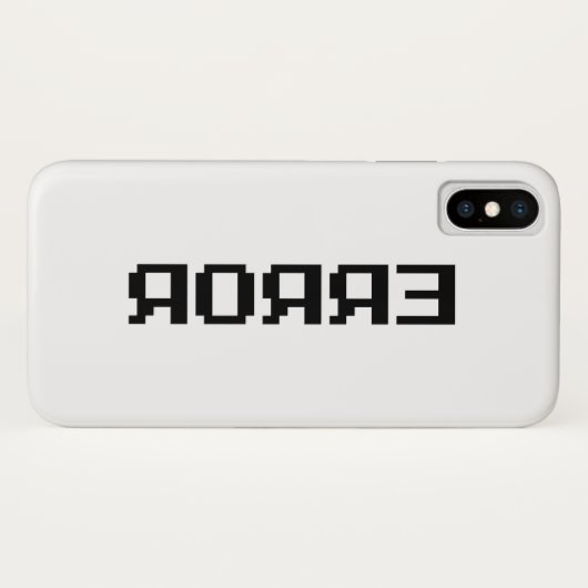 Я OЯ Я Ǝ | FOUT Case-Mate iPhone CASE (Achterkant (horizontaal))