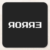 Я OЯ Я Ǝ | FOUT KARTONNEN ONDERZETTERS (Voorkant)