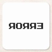 Я OЯ Я Ǝ | FOUT KARTONNEN ONDERZETTERS (Voorkant)