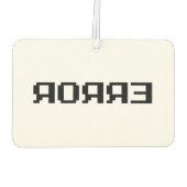 Я OЯ Я Ǝ | FOUT LUCHTVERFRISSER (Achterkant)