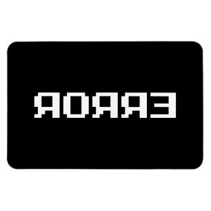 Я OЯ Я Ǝ   FOUT MAGNEET