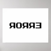 Я OЯ Я Ǝ | FOUT POSTER (Voorkant)